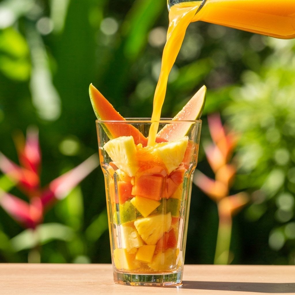 Fresh juice preparation